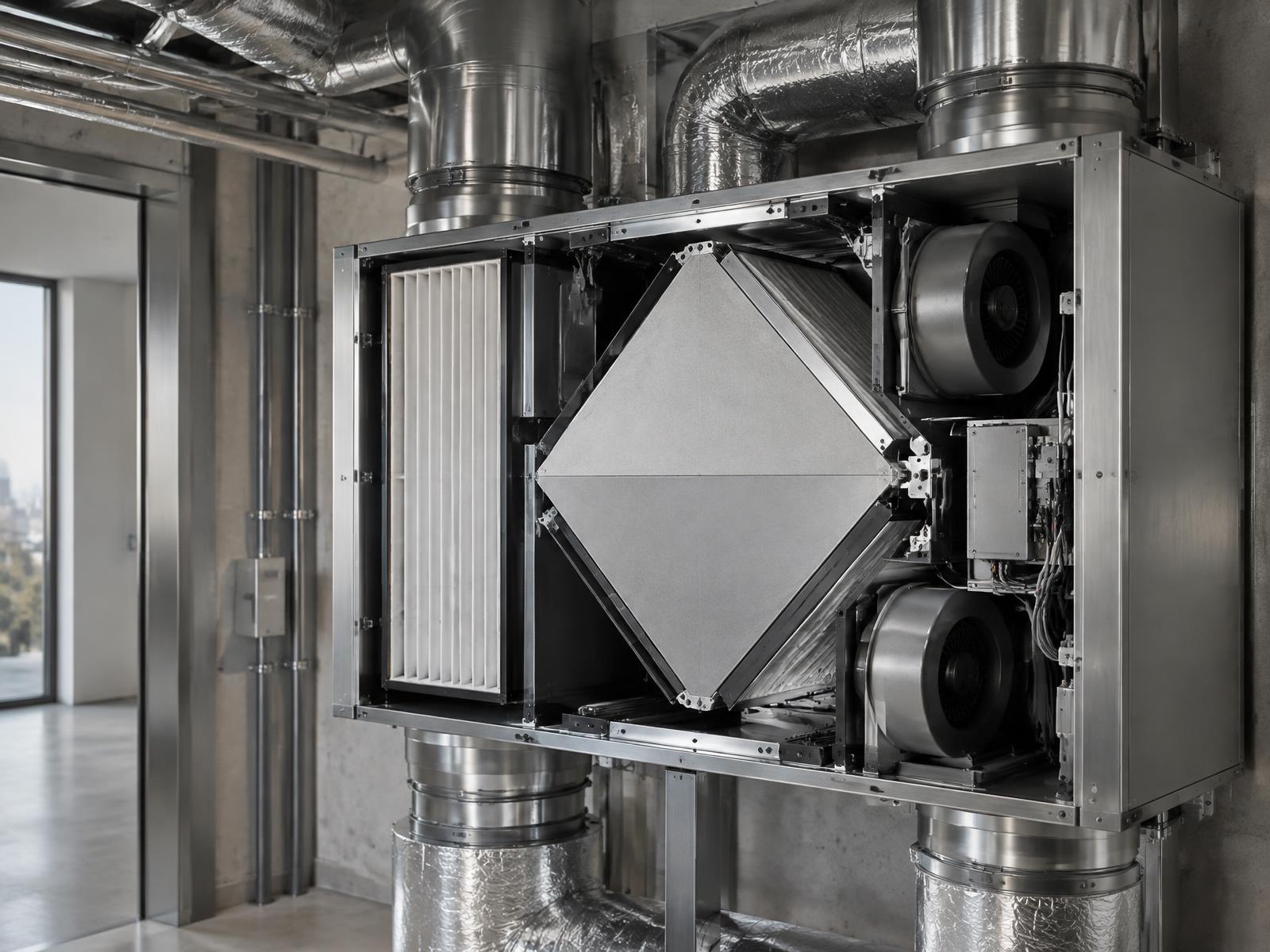MVHR heat-recovery ventilation engineering
